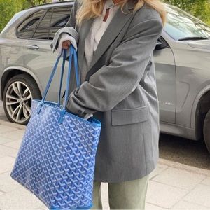 Sky blue bag